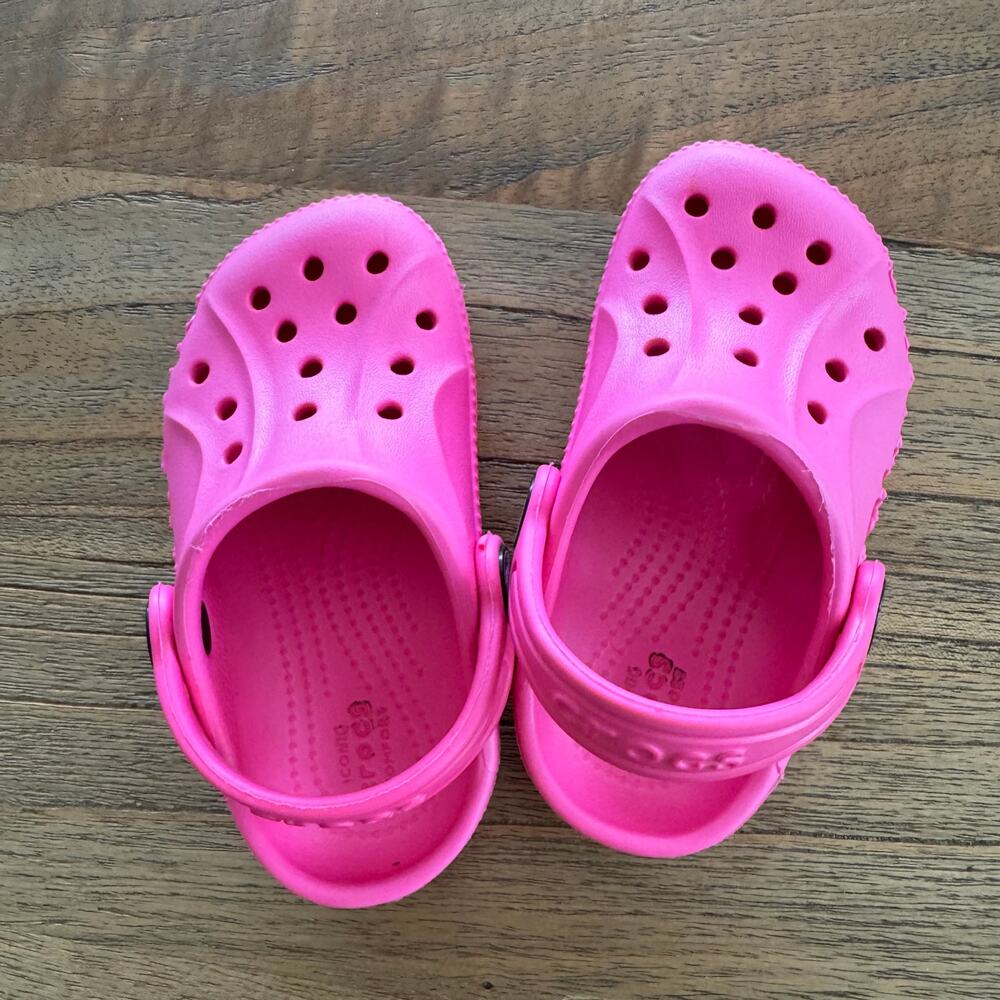 Crocs Hot Pink - Size C6 - Picture 5 of 9